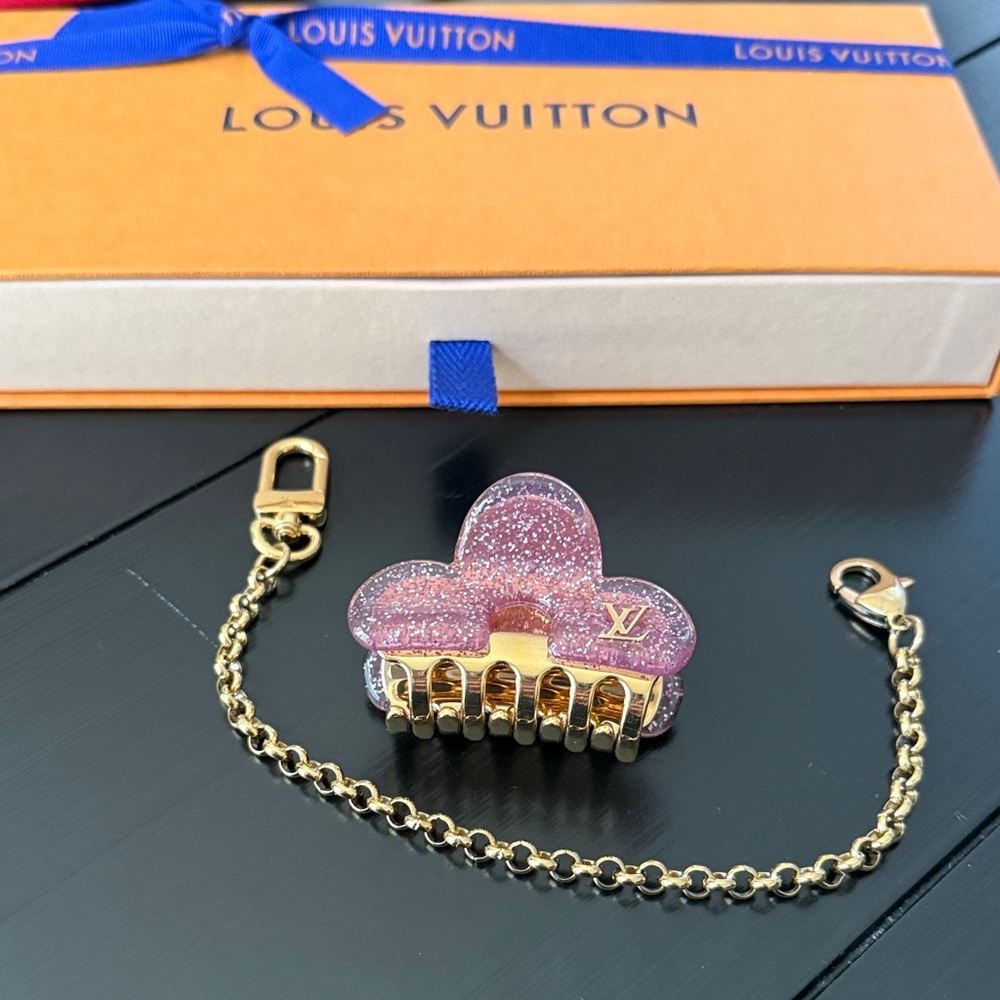 Louis Vuitton Hair Clip Bag Charm